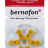 Pilas de audífonos Marca Bernafon tipo 10 PR70 1.45V